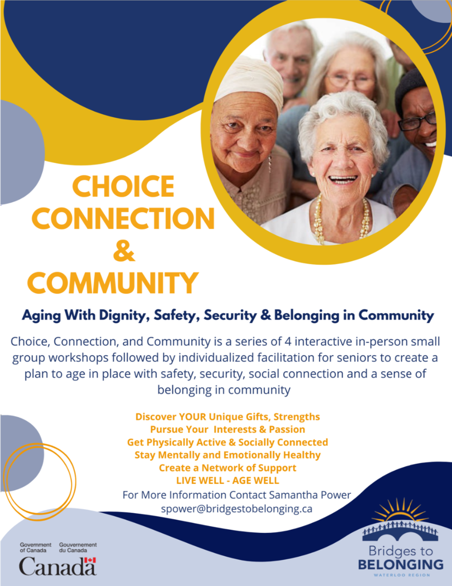 Choice, Connection and Community: Workshop Series for Seniors